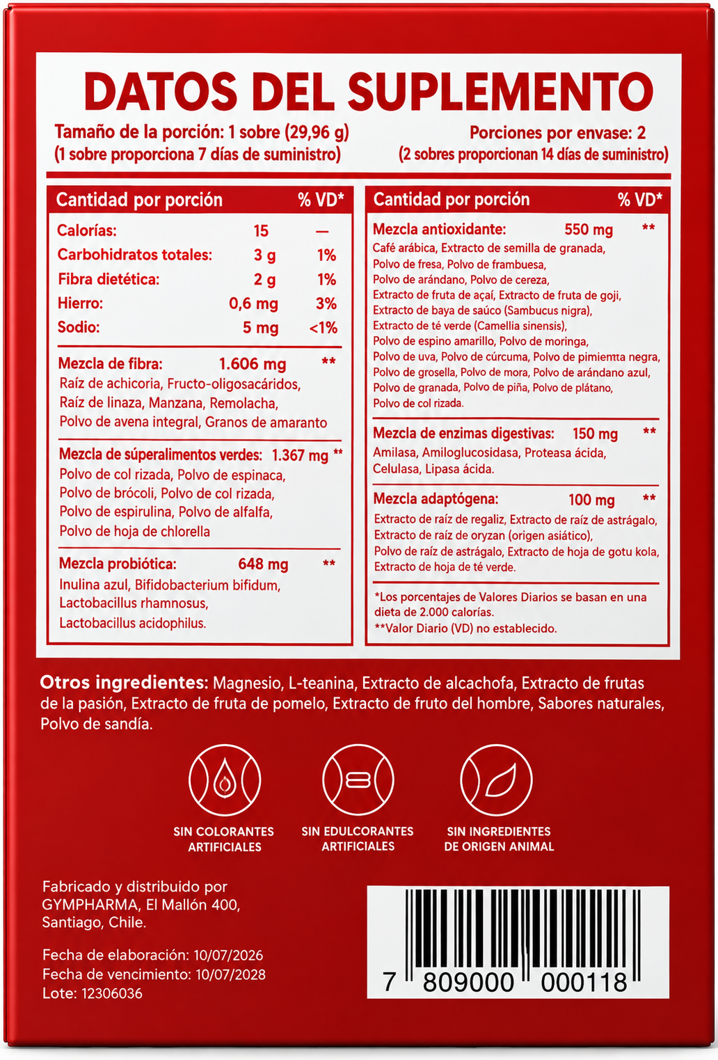 Happy Cleaner® – Limpieza Natural Sabor Sandía | Detox de 7 Días